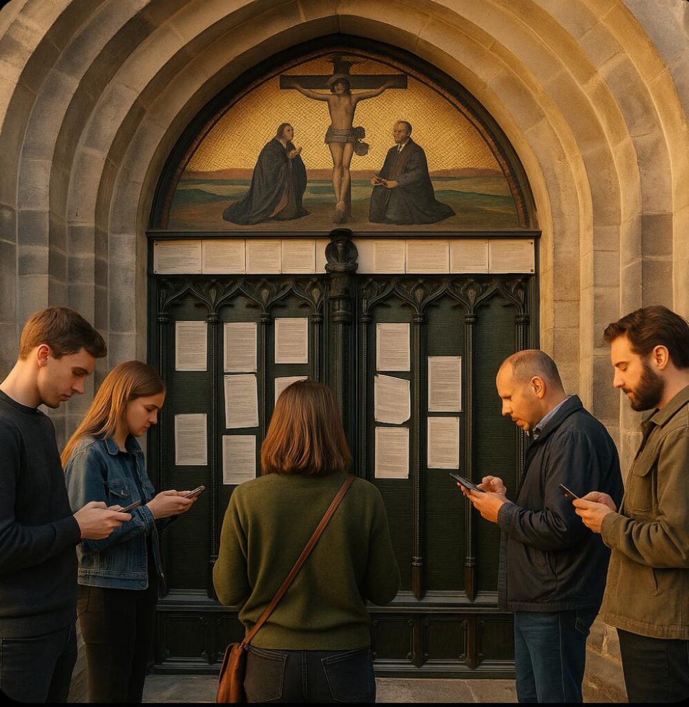 de deur van wittenberg